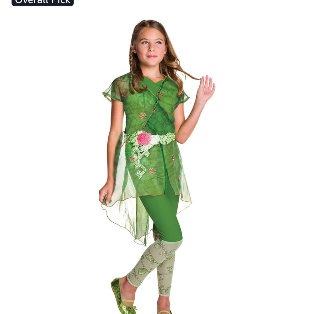DC super hero girls Poison Ivy costume